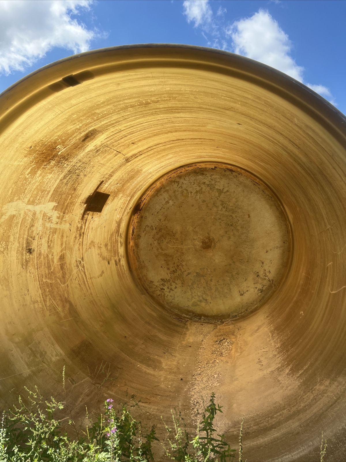 5000 Gallon Vertical Fiberglass Storage Tank
