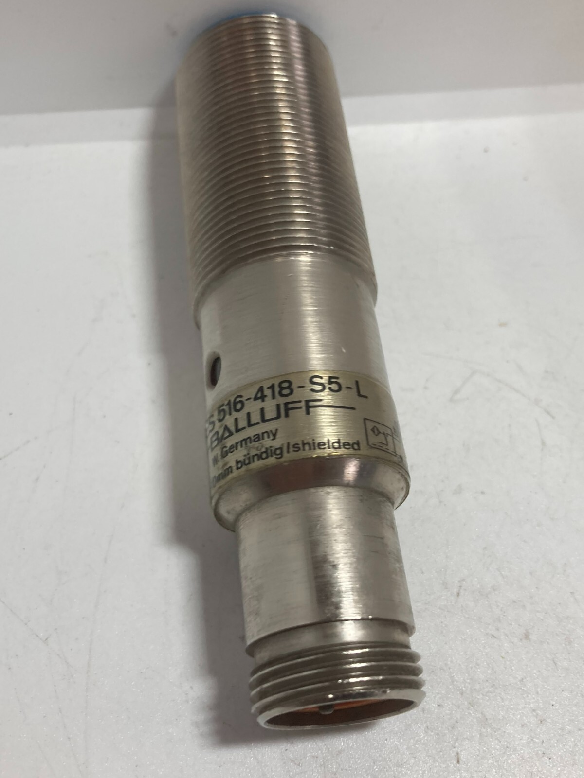 BALLUFF BES 516-418-S5-L PROXIMITY SENSOR 10MM SENSING 90-250VAC 45-65HZ 180MA