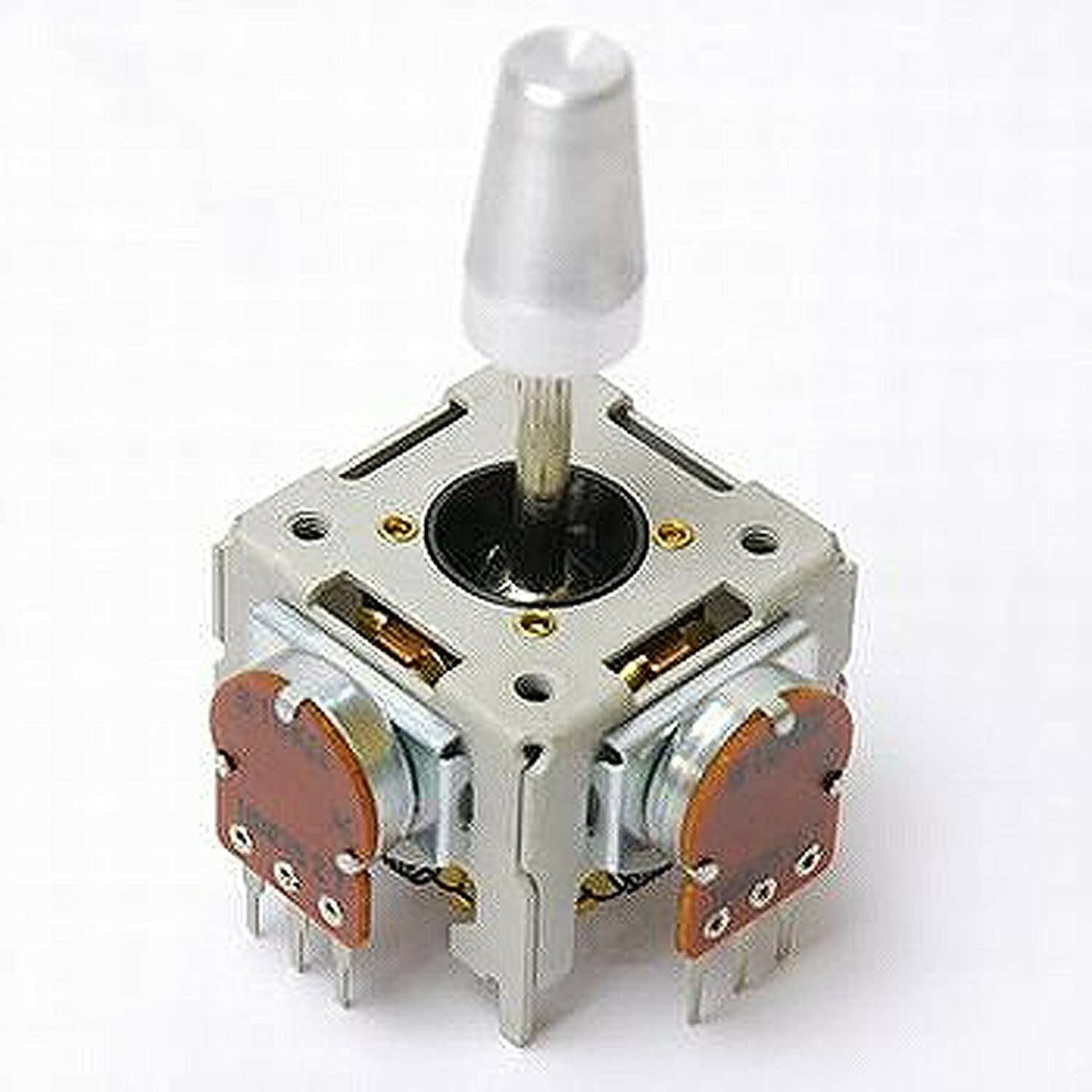 2-Axis Compact Analog Potentiometer Thumb Stick Joystick TX-26PRR-B10K