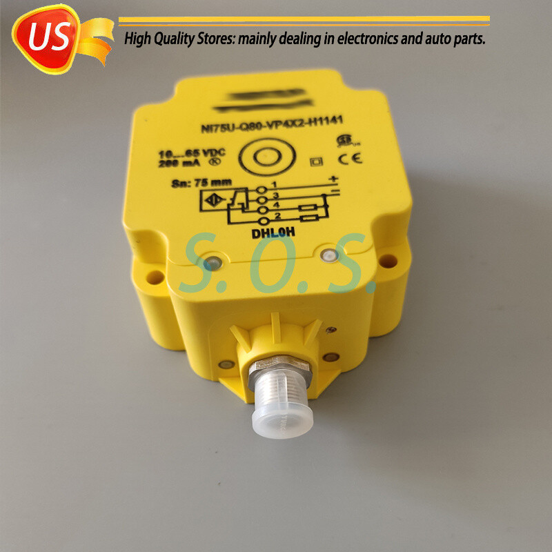 For Turck NI75U-Q80-VP4X2-H1141 NI75UQ80VP4X2H1141 Proximity Sensor Switch 75mm