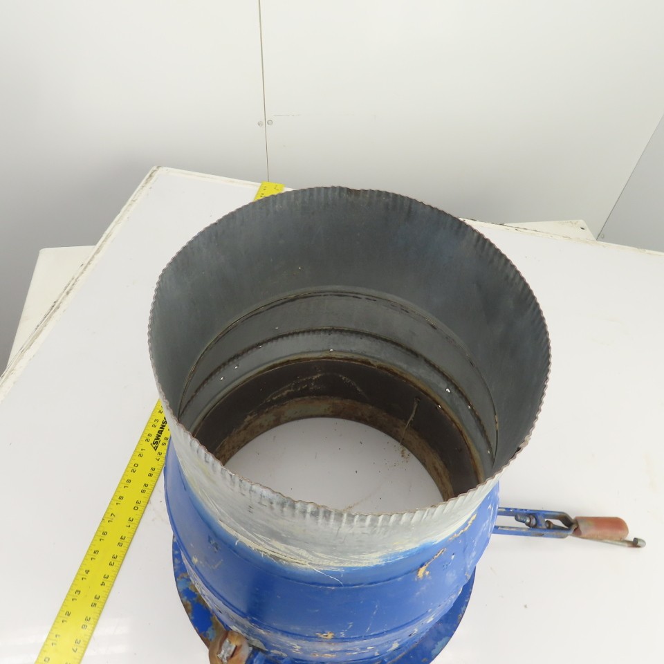 12″ x 13-1/2″ Duct Coupling Assembly W/ Destaco Toggle Clamps 18-1/2″ OAL