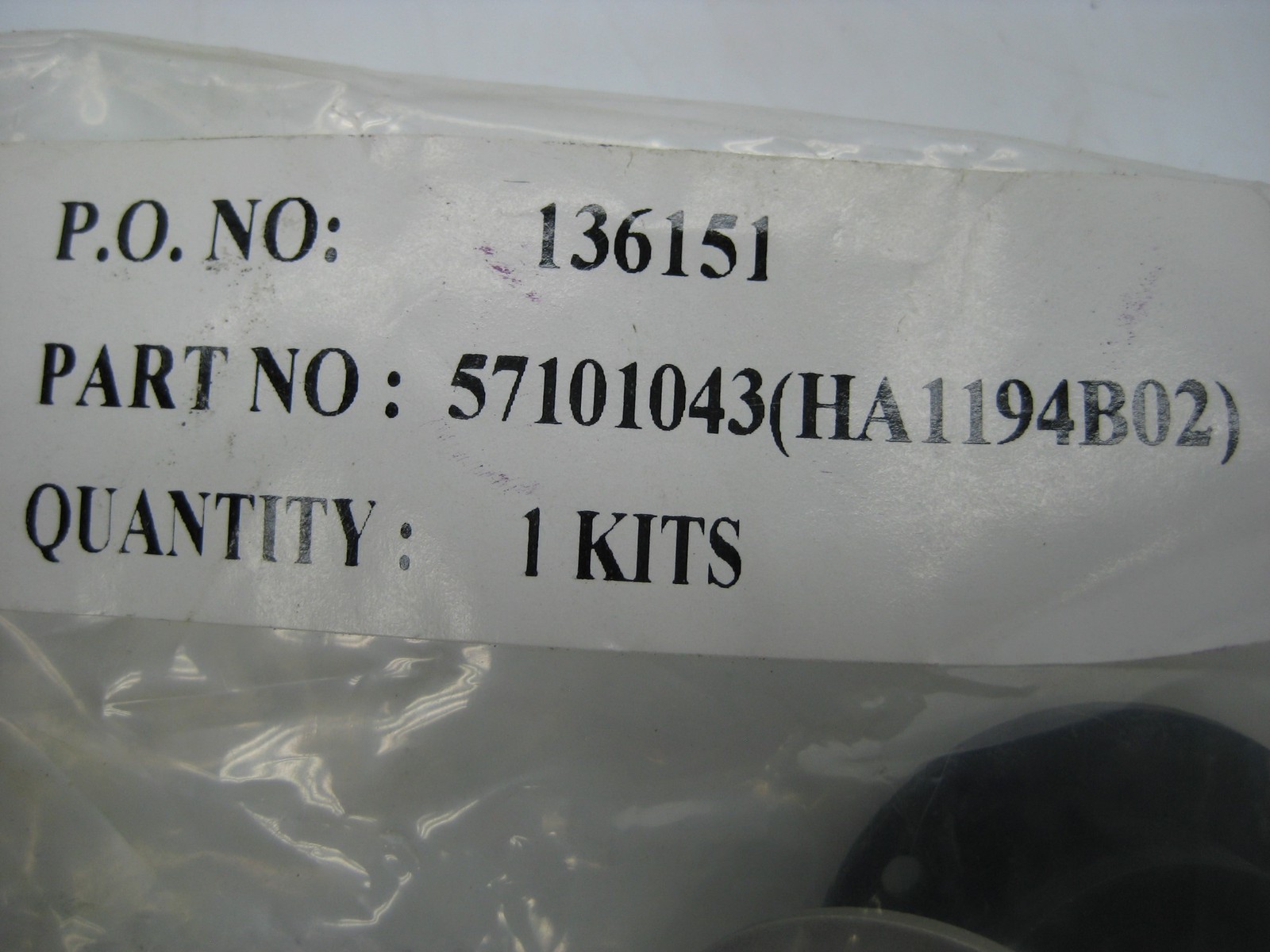 INDUSTRIAL SPARE 67101043 HA1194B02 KIT NSNP