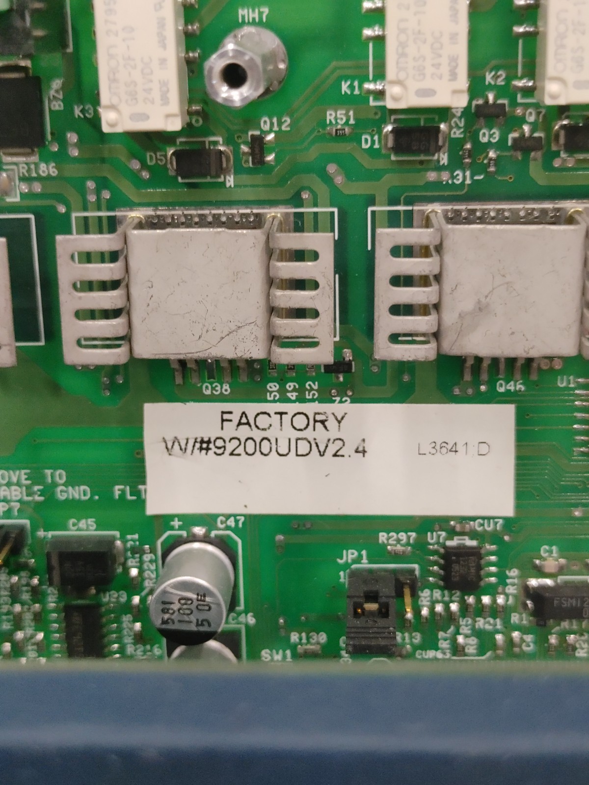Notifier 9200UD-PCA Rev I Fire Alarm Control Board