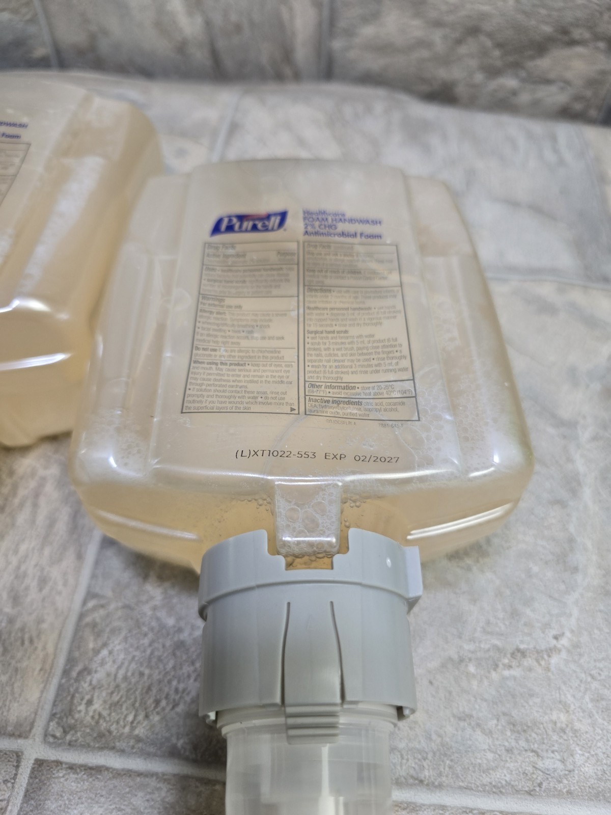 Purell 7878-02 Series Cs8, 1,200 ML, Foam Handwash 2% CHG Antimicrobial Foam