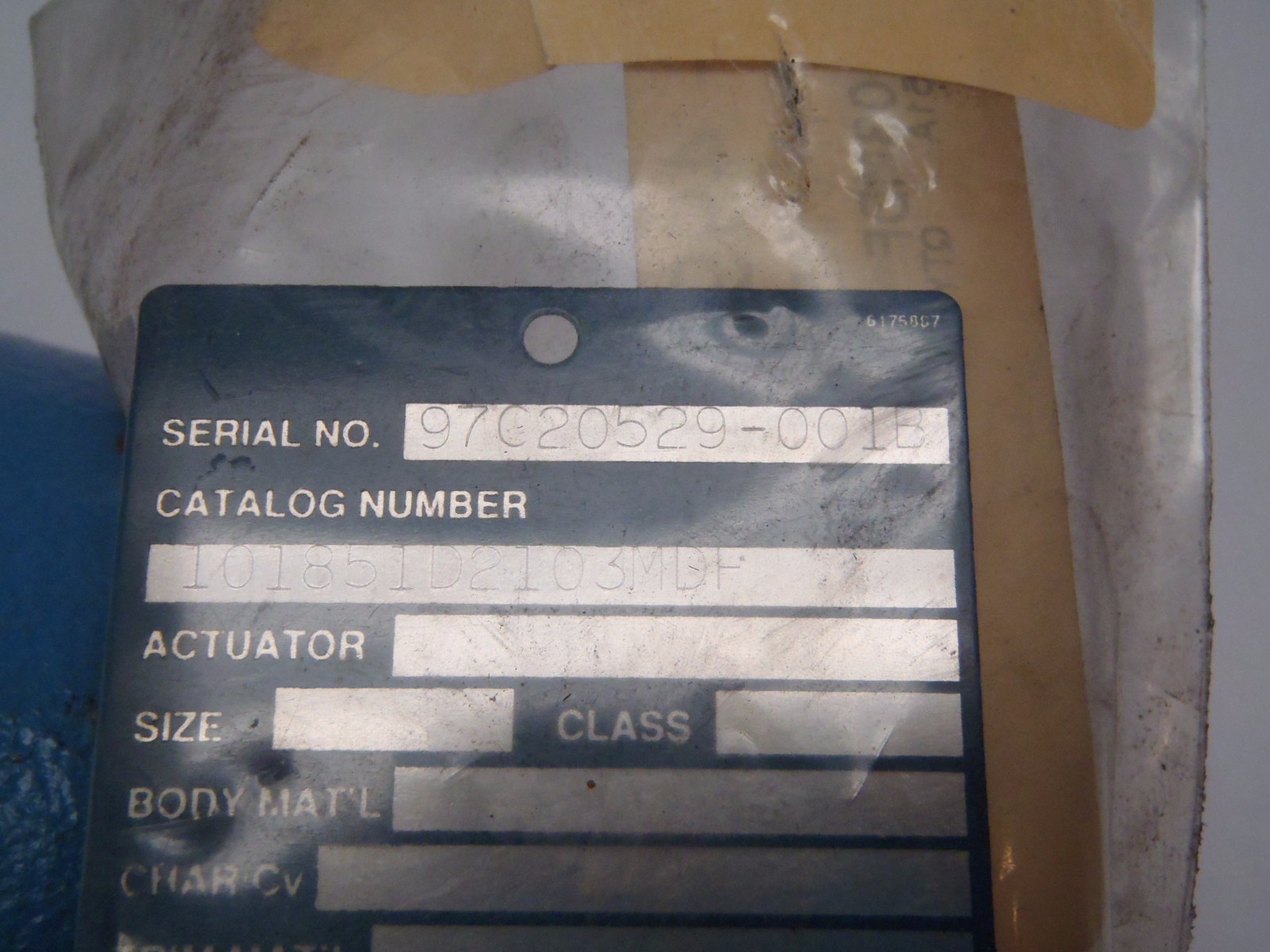 Hammel Dahl 101851D2103MDF F/3 In Angle Valve w/ SCH 80 Butt Weld Ends