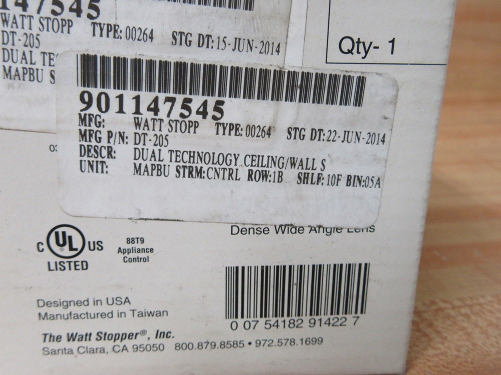 Watt Stopper DT-205 Occupancy Sensor DT205