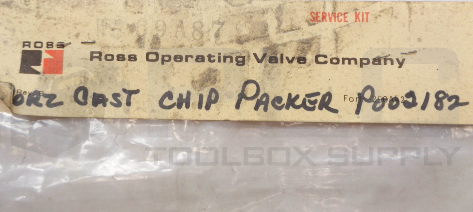 SEALED NEW ROSS CONTROLS W769A87 VALVE GASKET AND SEAL KIT