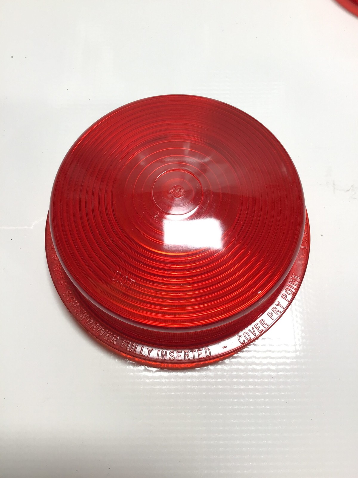 Betts Snap Seal Red Marker Tail Light Lenses 036532 VOD Trailer Truck