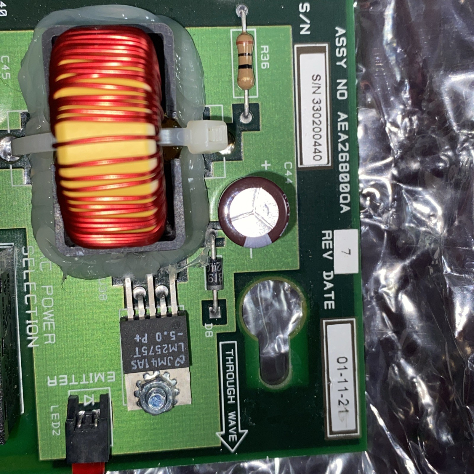 Elevator panel Otis Elevator Assembly No. ADA26800QA7