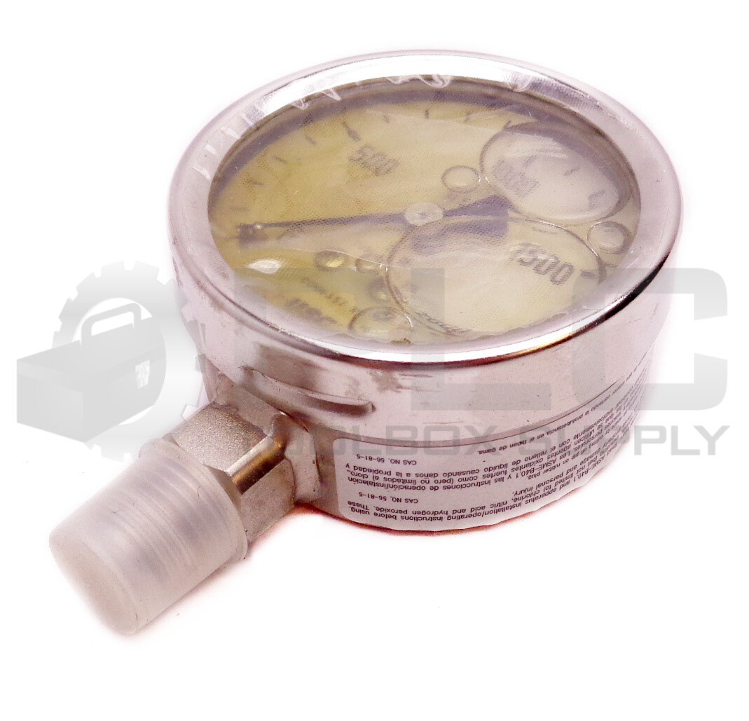 NEW AMETEK / USG 5ZR15 PRESSURE GAUGE 0-2000PSI 656245AA4CD3B0G