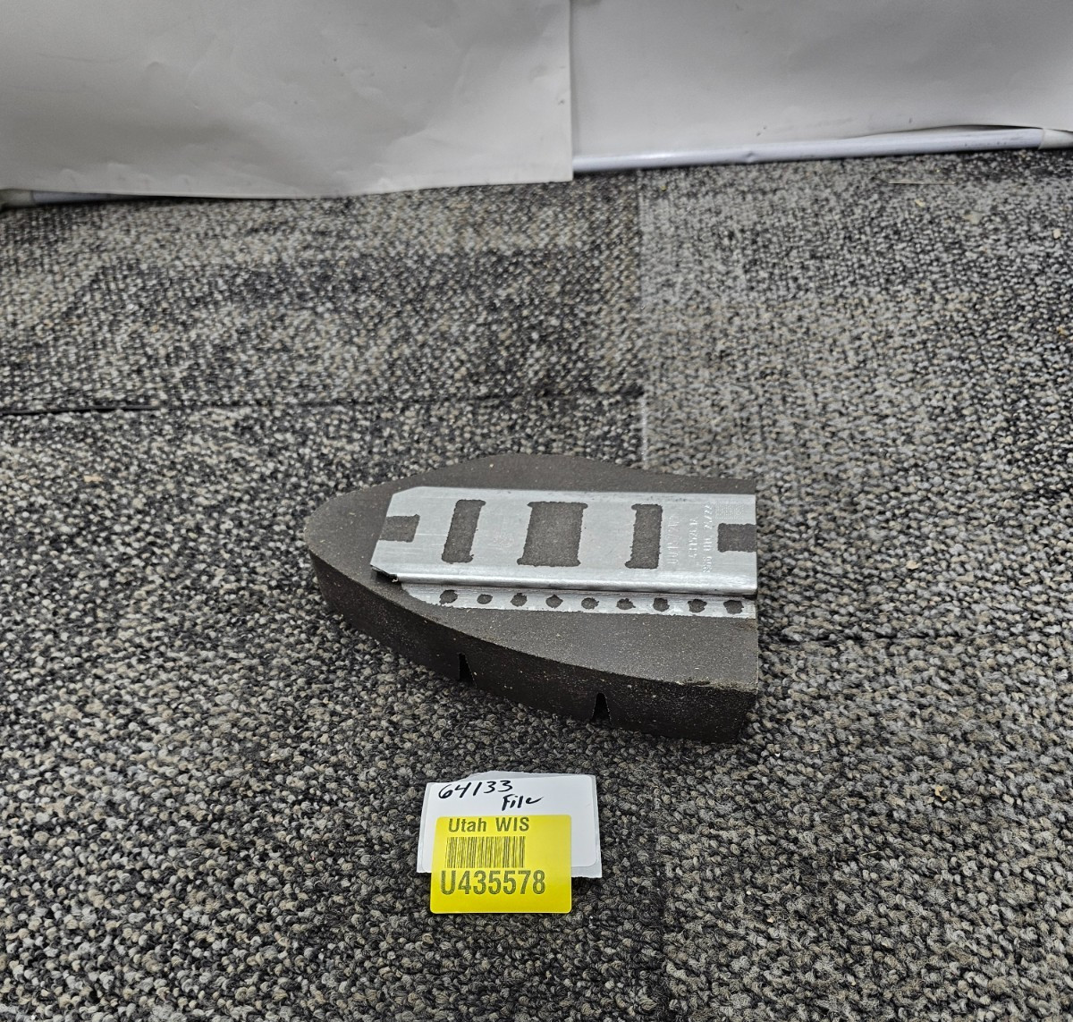 (QTY 4) 43152C1A Locomotive Railway Replacement Brake Pads 001572W2 B66 UIC