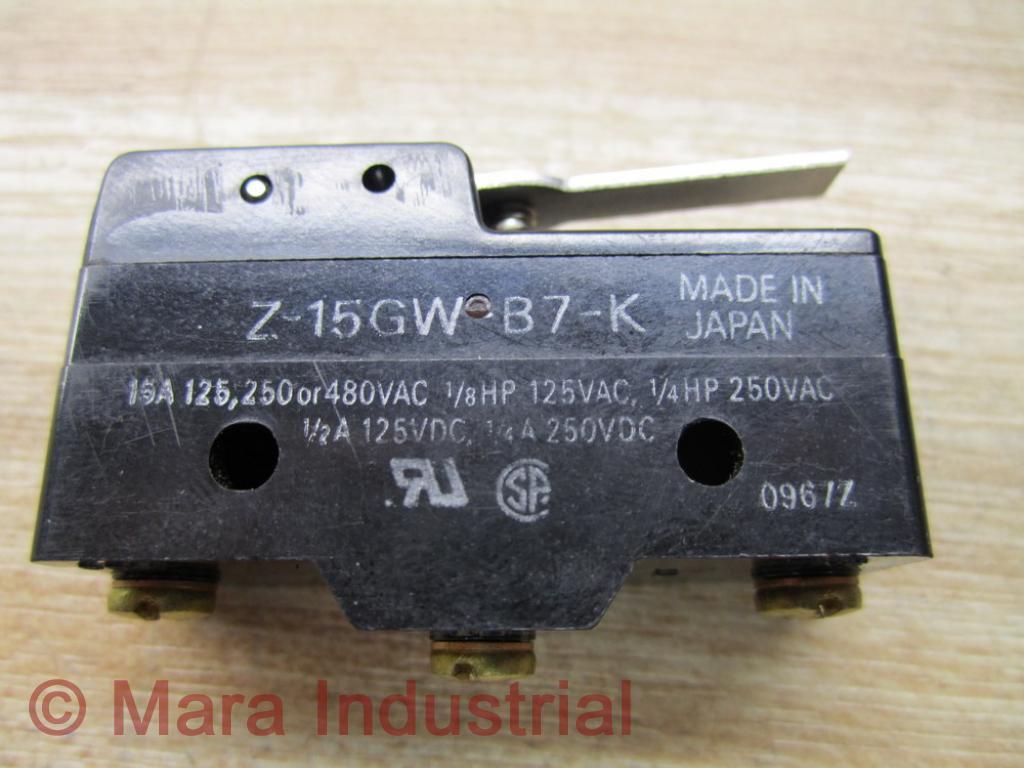 Omron Z-15GW2-B7-K Lever Z15GW2B7K Straight Lever