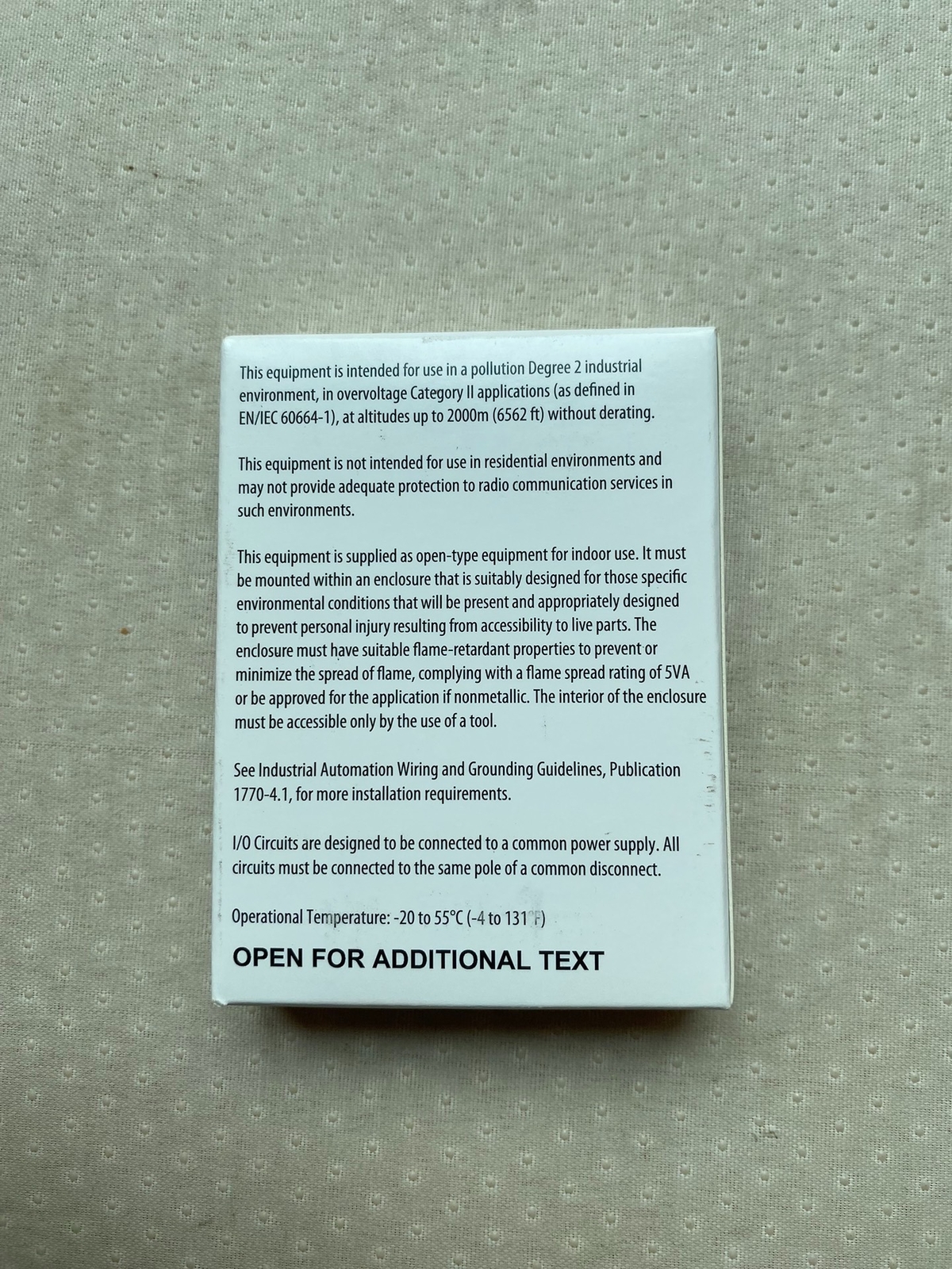 1P AB 1734-IB4 New Accept counteroffer