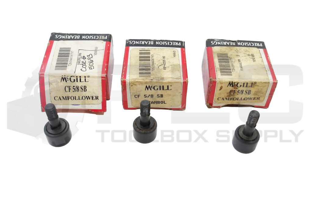 LOT OF 3 NEW MCGILL CF 5/8 SB CAM FOLLOWER 5/8″ *READ*