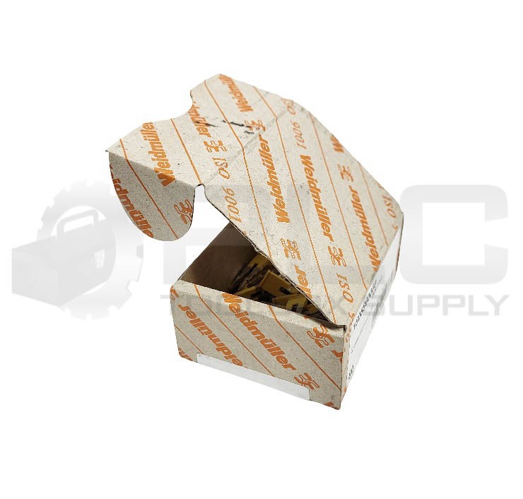 BOX OF 60 NEW WEIDMULLER 1608860000 ZQV 2.5/2 CROSS CONNECTOR 24A