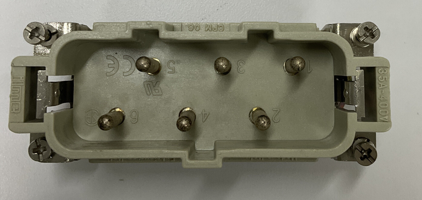 Lapp Epic 10.1700 6-Pin Male Connector Insert 600V