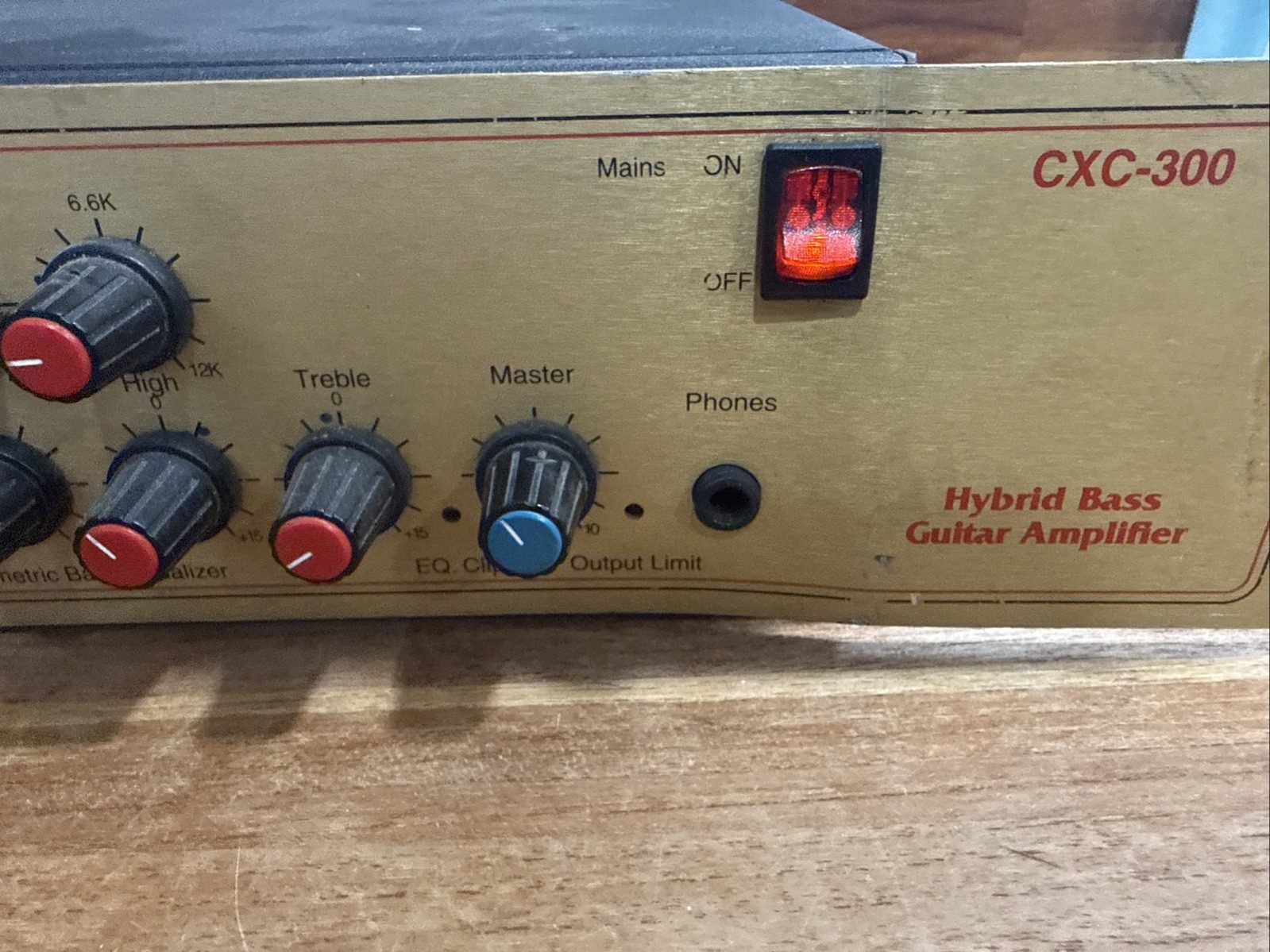 David Eden CXC Solo Series Hybrid Bass Guitar Amplifier W Power Cord Working