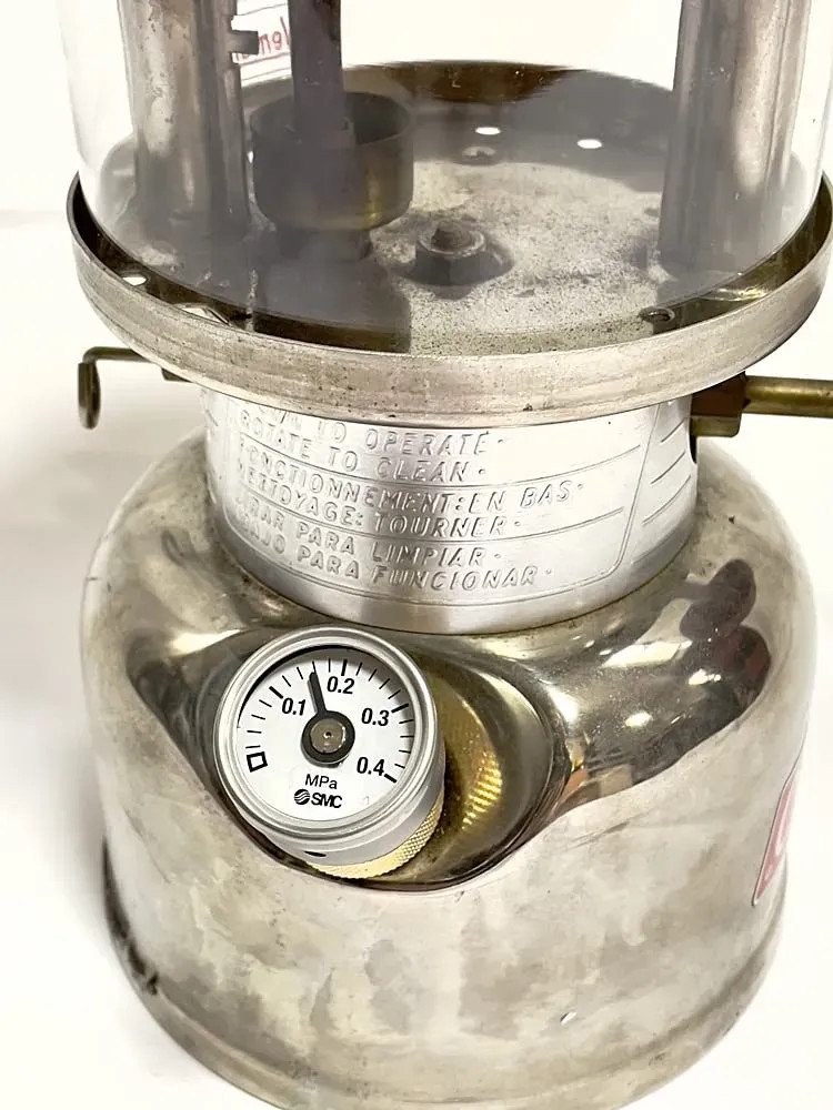 Japan NEW Coleman Pressure Gauge Filler Cap 0.0-0.4MPa Made in Japan