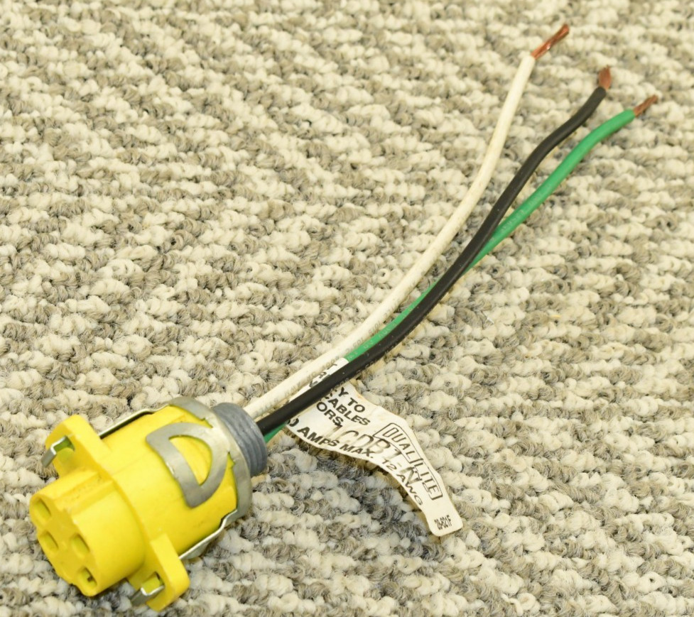 Dual-Lite 1CDB1-N Connector 12AWG 120/208VAC 20Amps Max 1CDB1N