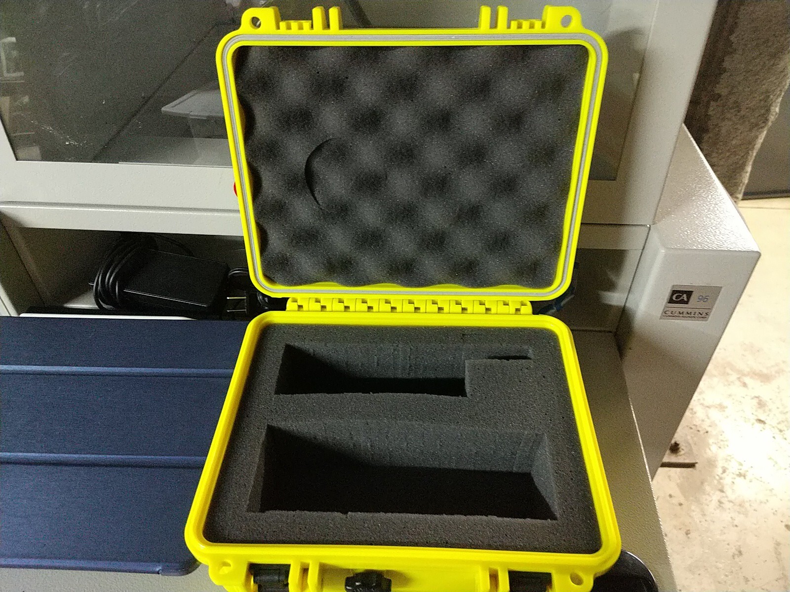 X-treme Protection Rugged Travel Case 13×11.5×7 inches- Yellow Used