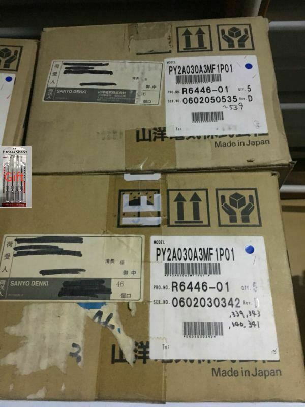 1pcs Sanyo servo drive PY2A030A3MF1P01 NEW by DHL or EMS