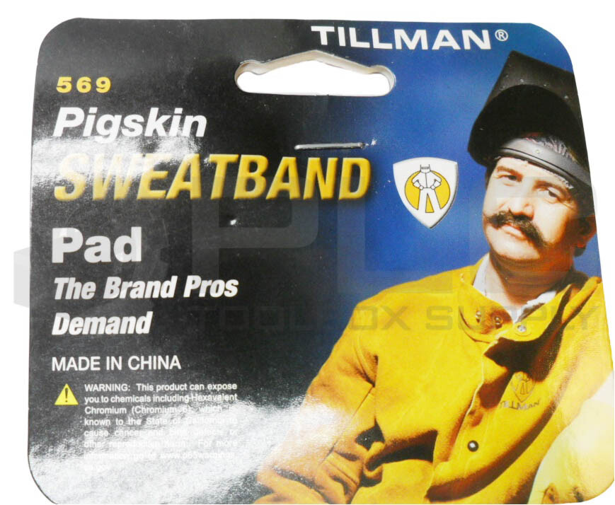 LOT OF 7 NEW TILLMAN 569 PIGSKIN SWEATBAND PAD
