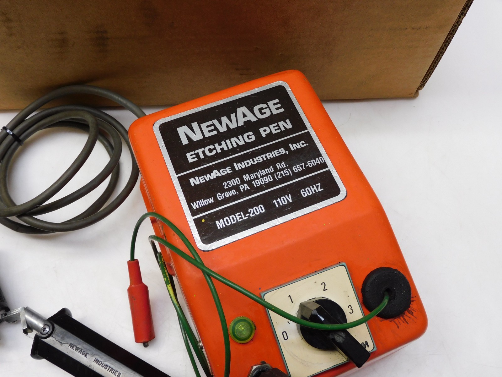 NewAge KT-41 Electric Arc Etching Pen Model-200 110v 60Hz