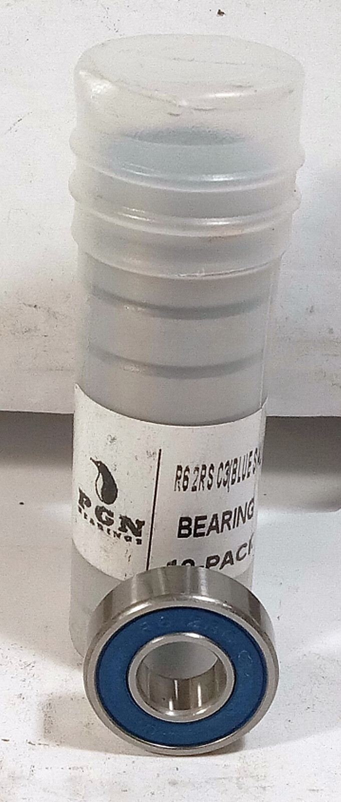 10 NEW PGN R6 2RS DOUBLE SHIELD BALL BEARINGS NNB ***MAKE OFFER***