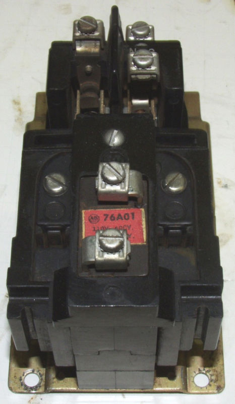 ALLEN-BRADLEY CONTACTOR & RELAY, BR-200 , 600V ,10A ,76A01 COIL