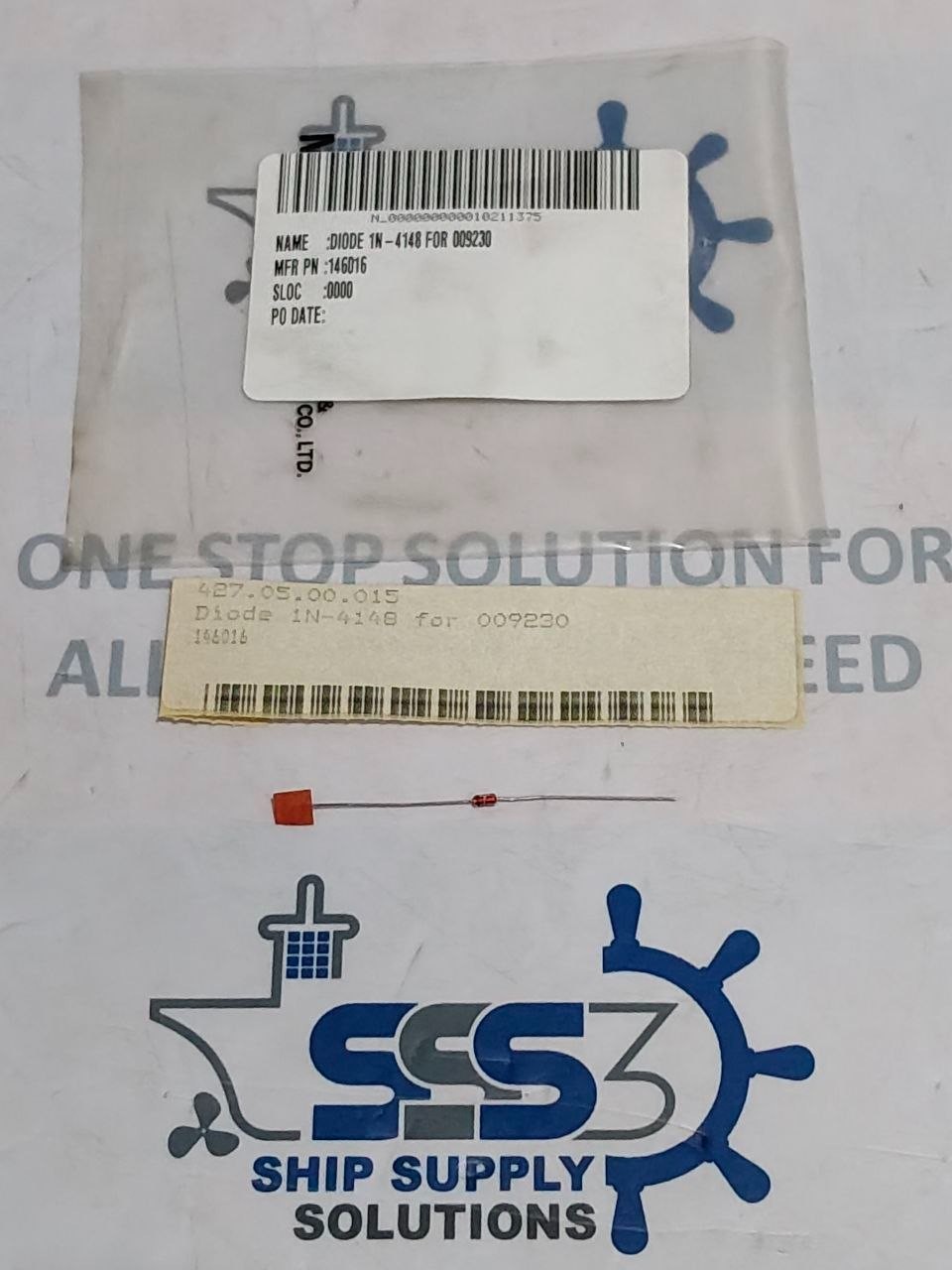 Diode 1N-4003GP 1N-4148 For 009230 146016 (Lot of 2 Pcs)