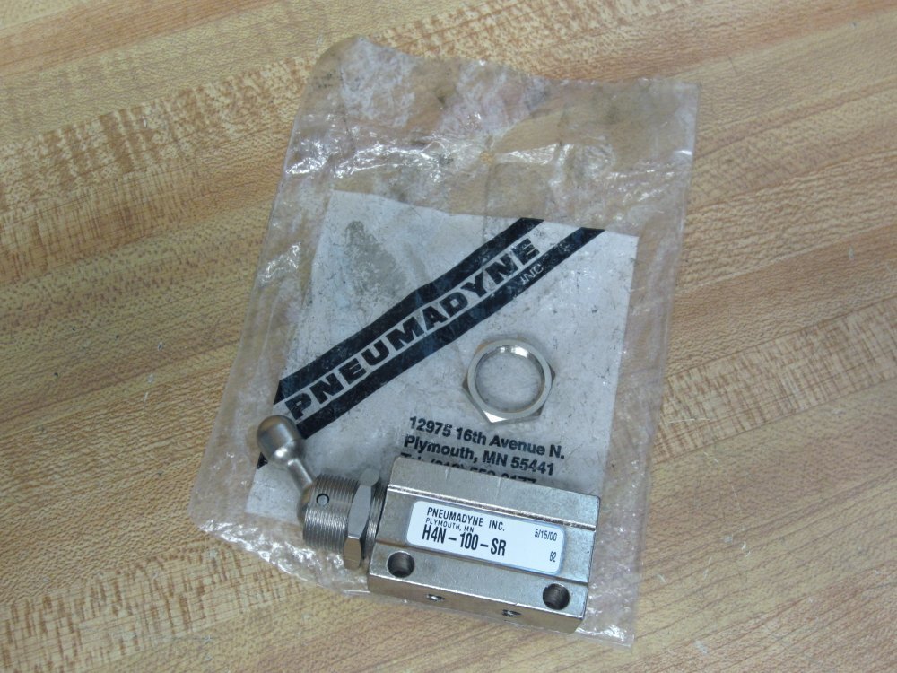 Pneumadyne H4N-100-SR Toggle Valve H4N100SR