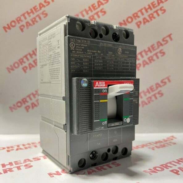 ABB Circuit Breaker XT1NU3100AFF000XXX