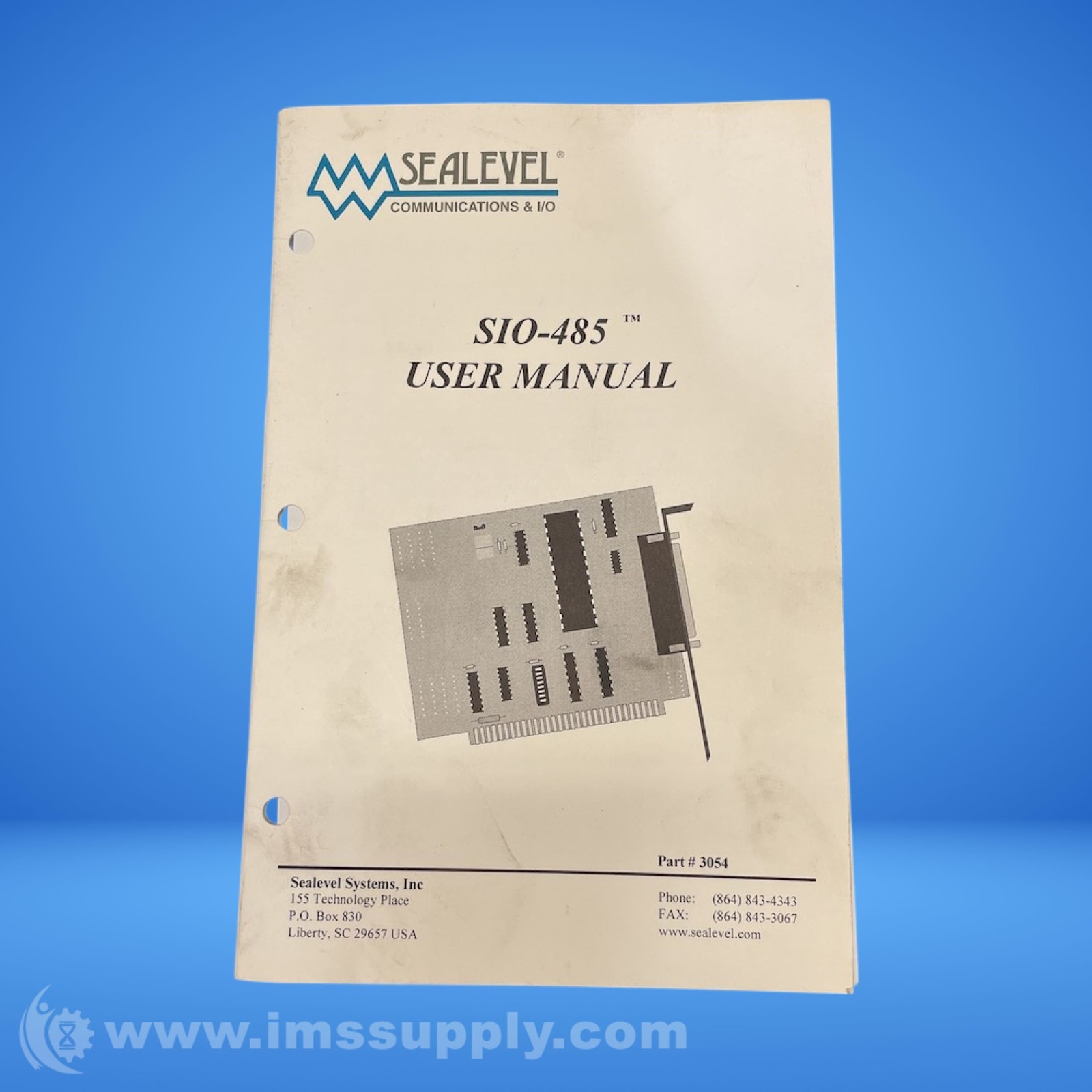 Sea Level Systems S10-485 Circuit Board 7146