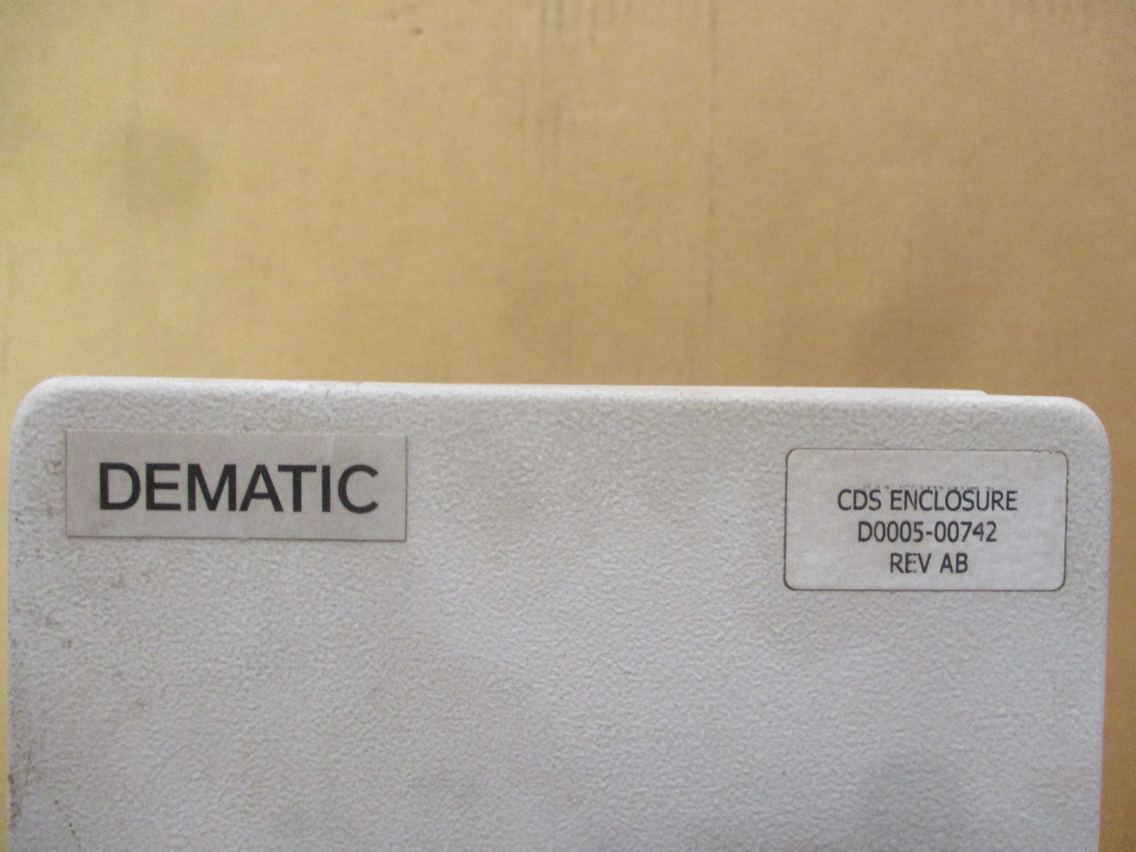 Dematic CDS Enclosure D0005-00742 Rittal EB1548 AB 100-C09E*10 CA3SK20 52607ISU