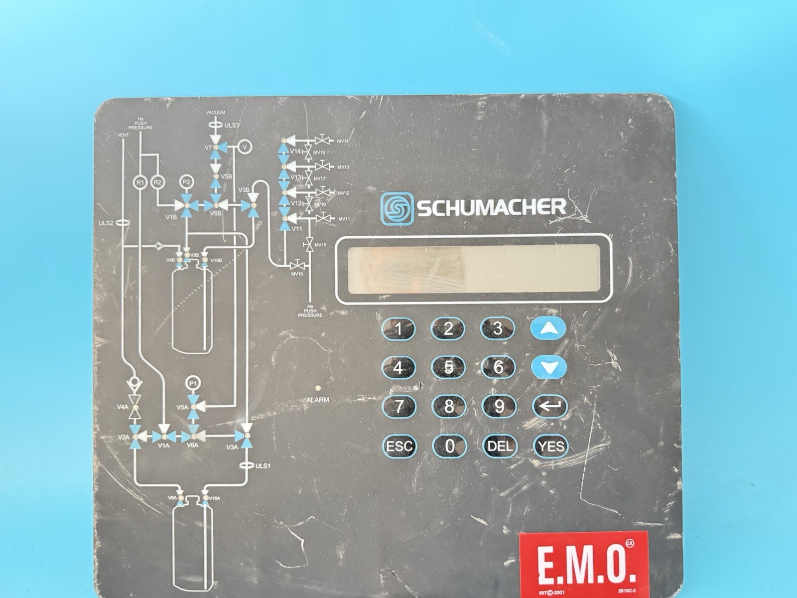 Schumacher 1739-3013 Controller Panel with PCB Board – Industrial Control HMI Ke