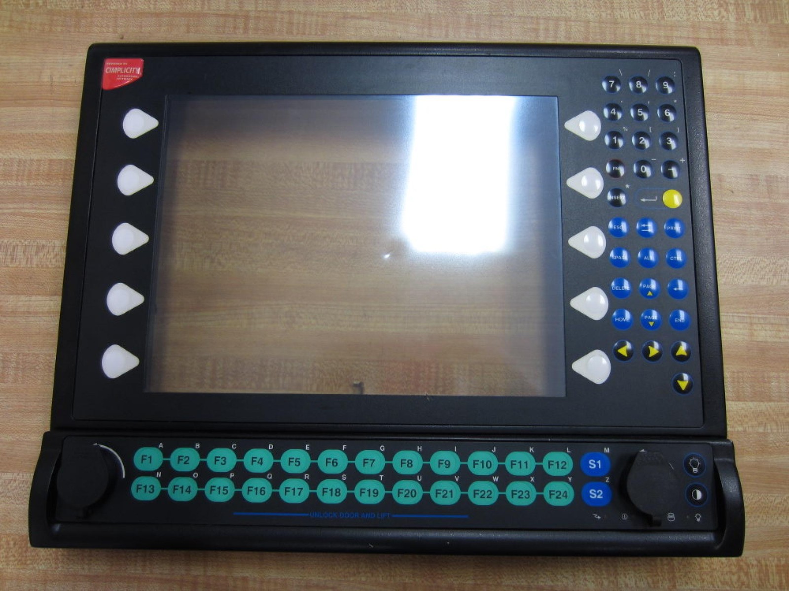 Cimplicity D440 01D Operator Display Panel D44001D