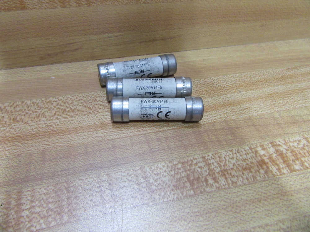 Bussmann FWX-30A14Fb Eaton 30A Fuse FWX30A14Fb (Pack of 3)