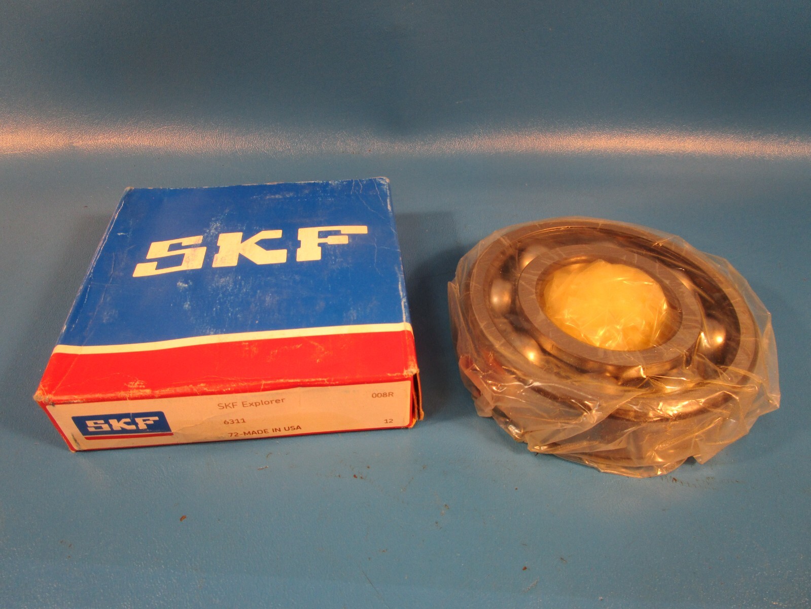 SKF 6311, Deep Groove Ball Bearing, 55 mm Bore, 120 mm OD, 29 mm Overall Width