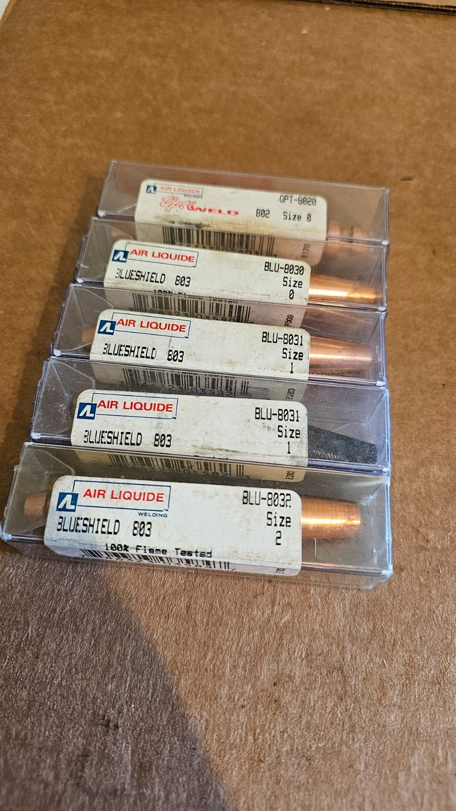 AIR LIQUIDE BLU-8020 BLU-8030 BLU-8031 BLU-8032 ACETYLENE TORCH TIP