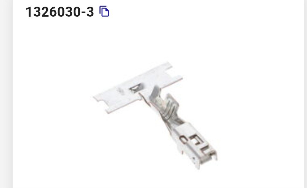 TE Connectivity 2.8mm Automotive Contact 14/16AWG 1.5 Amp 1326030-3 Reel Of 3000