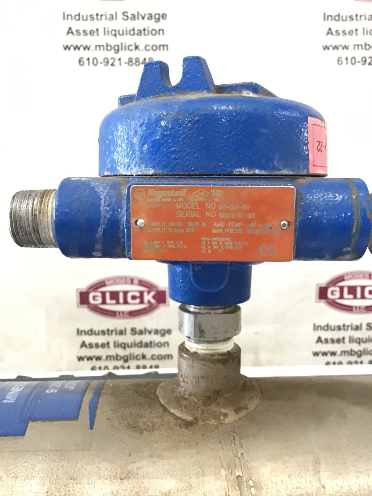 John Crane 92250 Seal Support System Reservoir Tank w/ Valves & Regulator