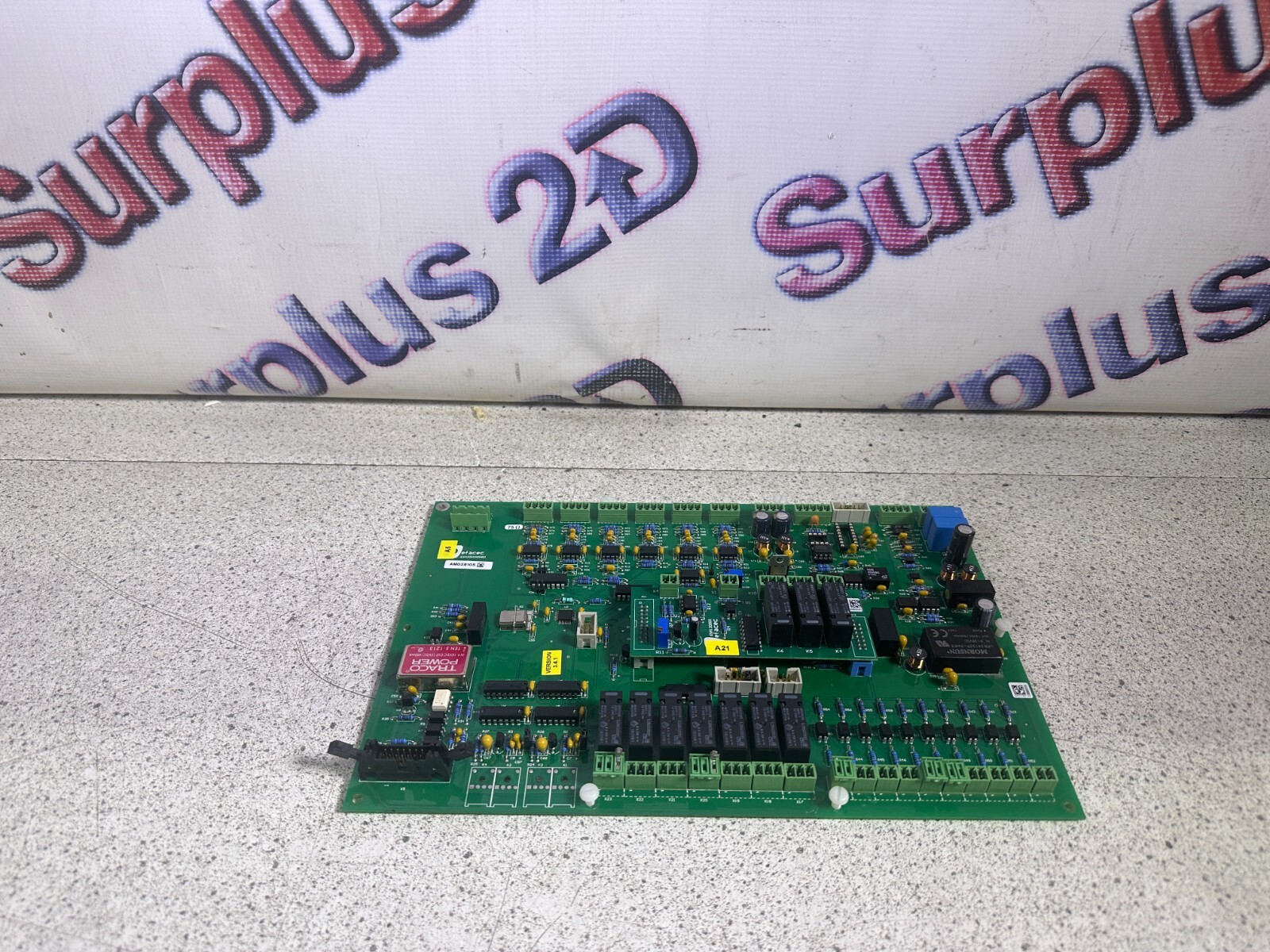 EFACEC 6SA090005B0 + 6SA130000 Board Module Version: 3.4.1