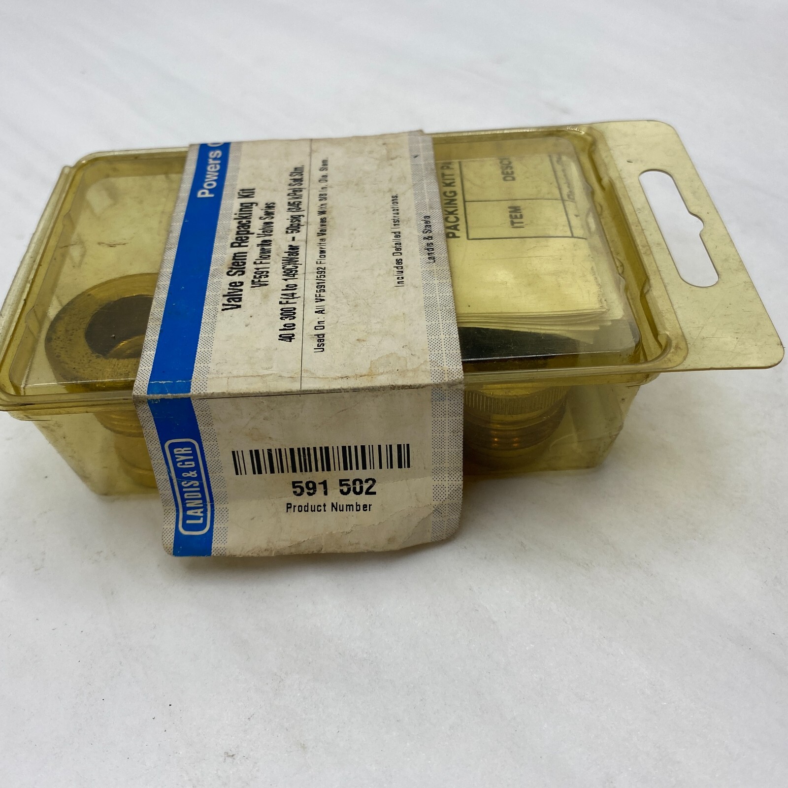 Powers VF591 3/8″ Flowrite Valve Stem Repacking Kit 592-502 ✅