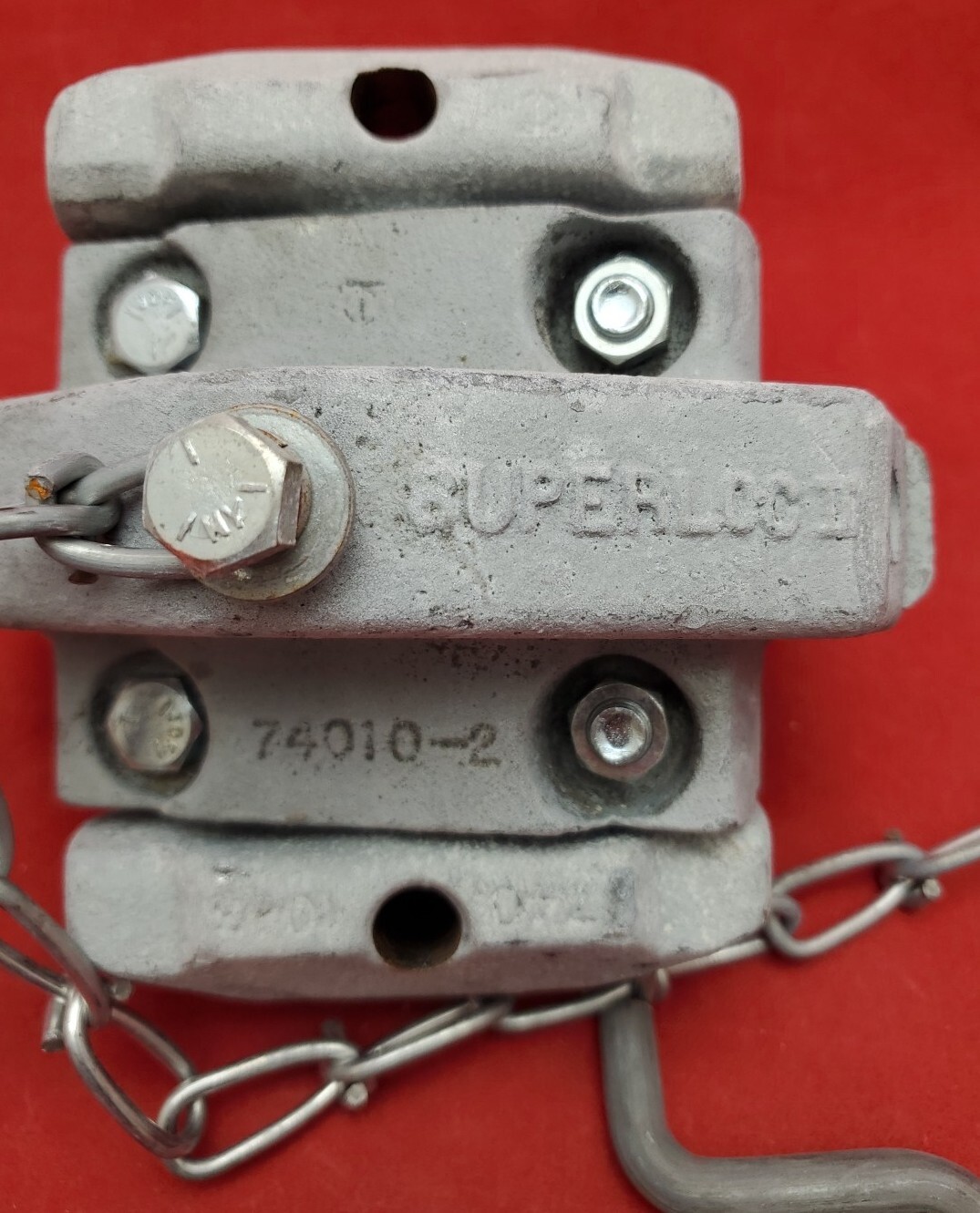 Mounting Bracket Type 401A00A-1GA Vertical Connector Tandemloc NSN 5340012694779