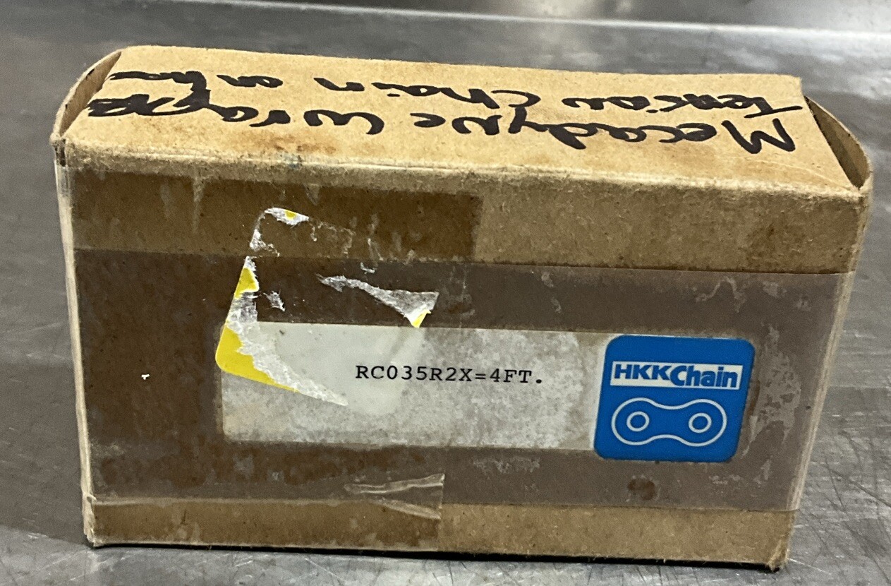 HKK CHAIN 4’ ROLLER CHAIN Rc035r2x Nos Surplus