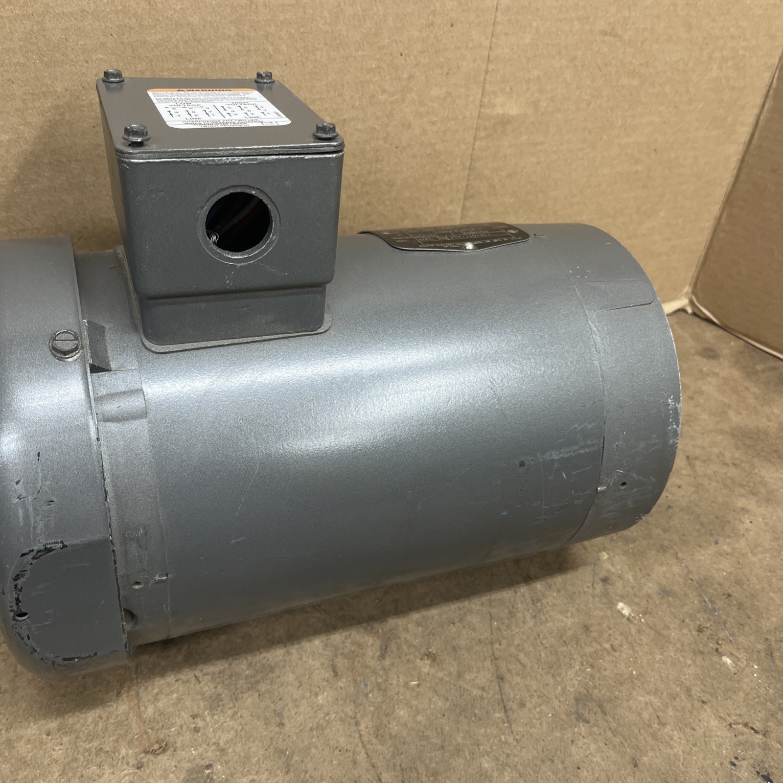 Used Baldor Reliance VM3558T Motor 35A03-872 2HP 208/230/460 Volt 1725 RPM 145TC