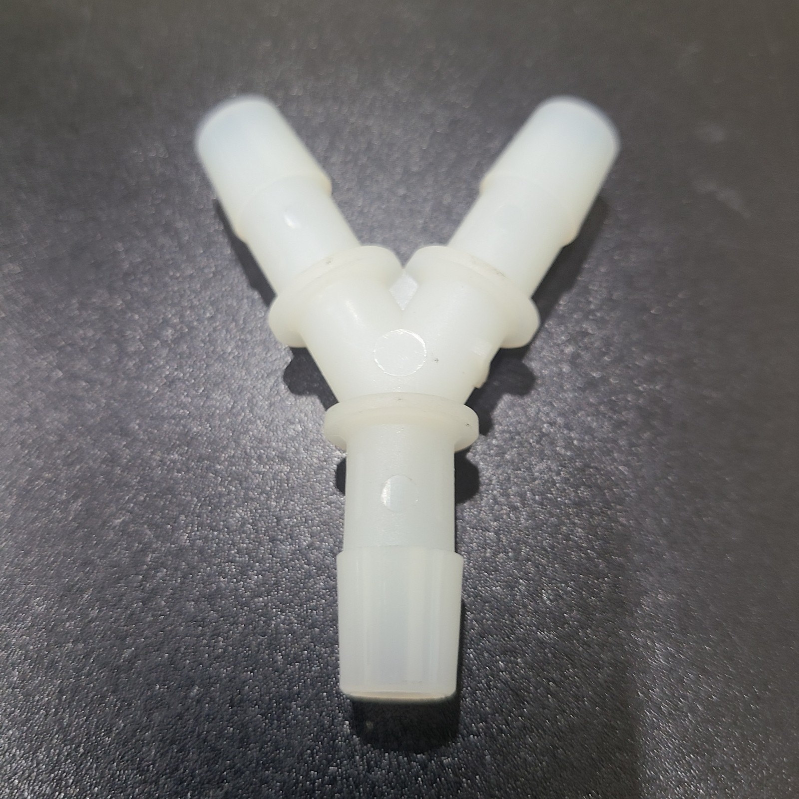 Lot 8 High Purity 3/8 Tube Plastic Barb Wye Connector Fittings