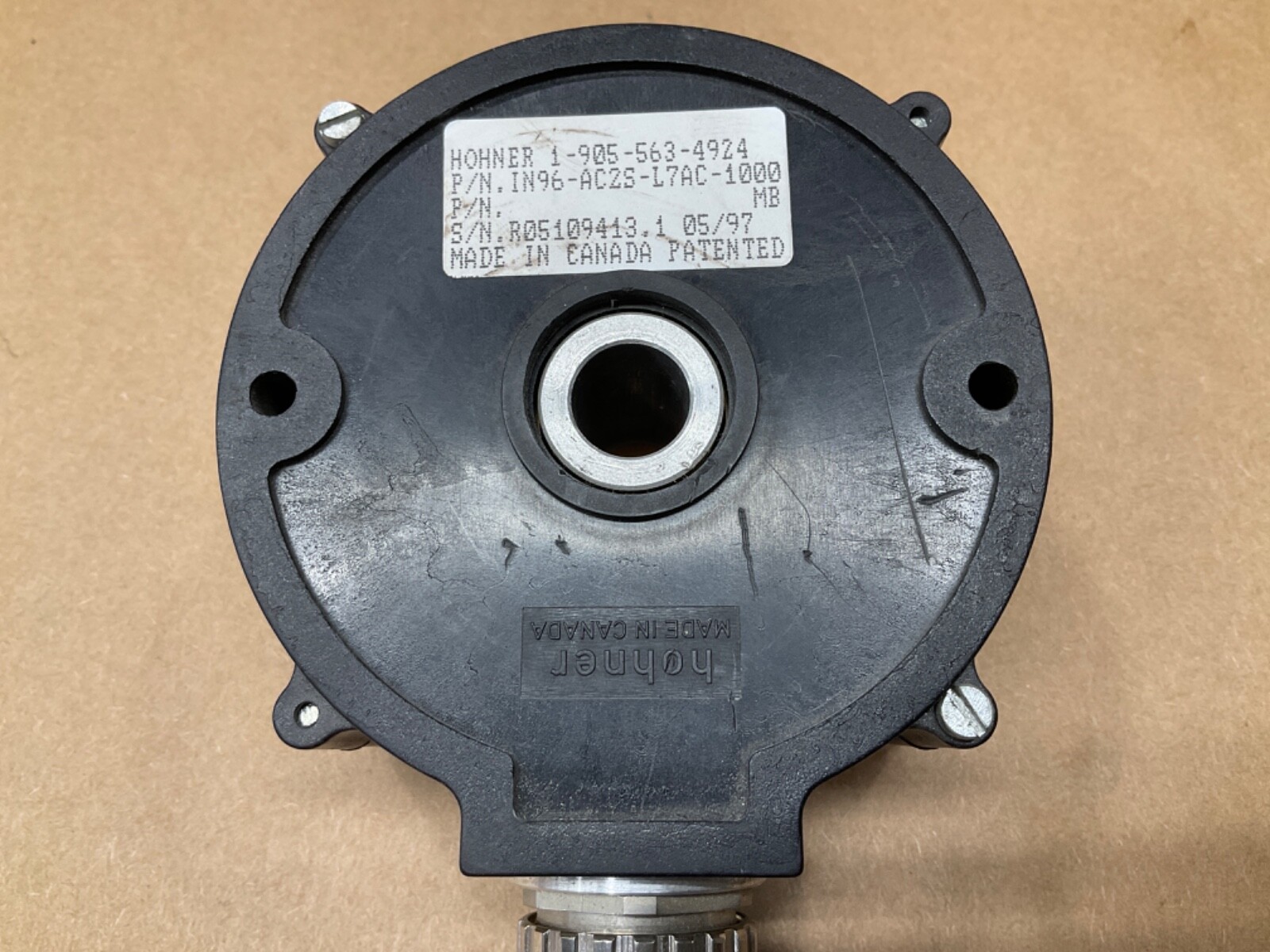 HOHNER IN96-AC2S-L7AC-1000 ENCODER 12 Pin Contact #33C1*IAC