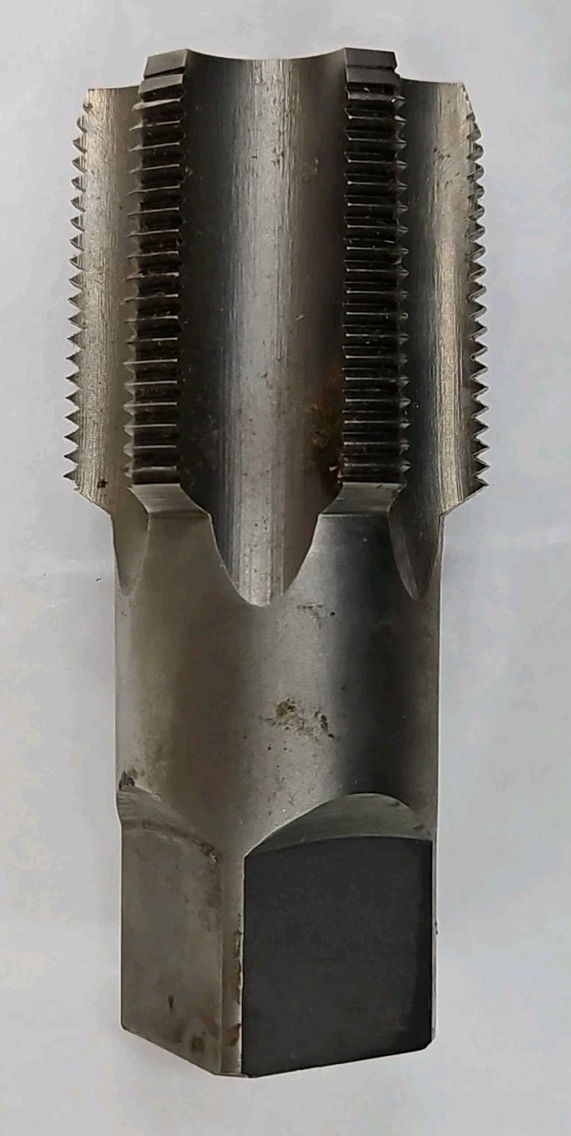 Hanson Irwin 1909 1-1/2″ NPT 6 Flute Tapered Pipe Tap USA 1.5″