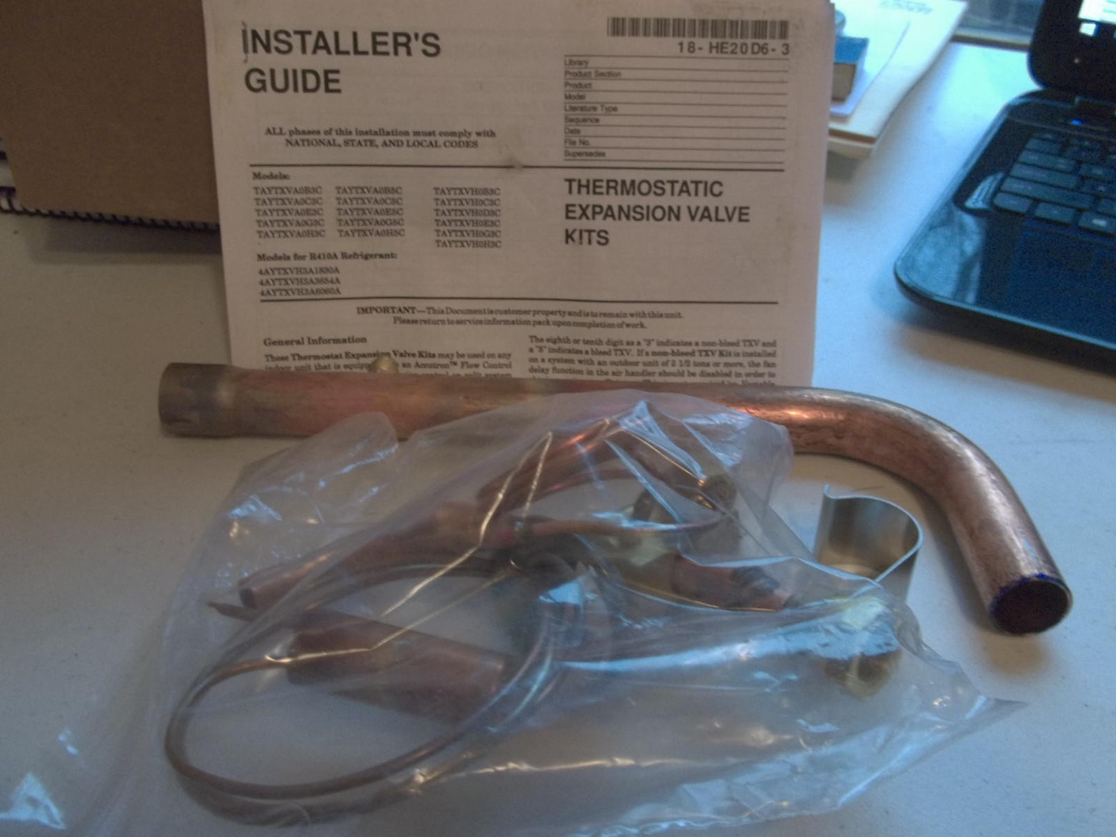 American Standard Thermostatic Expansion Valve Kit New In Box